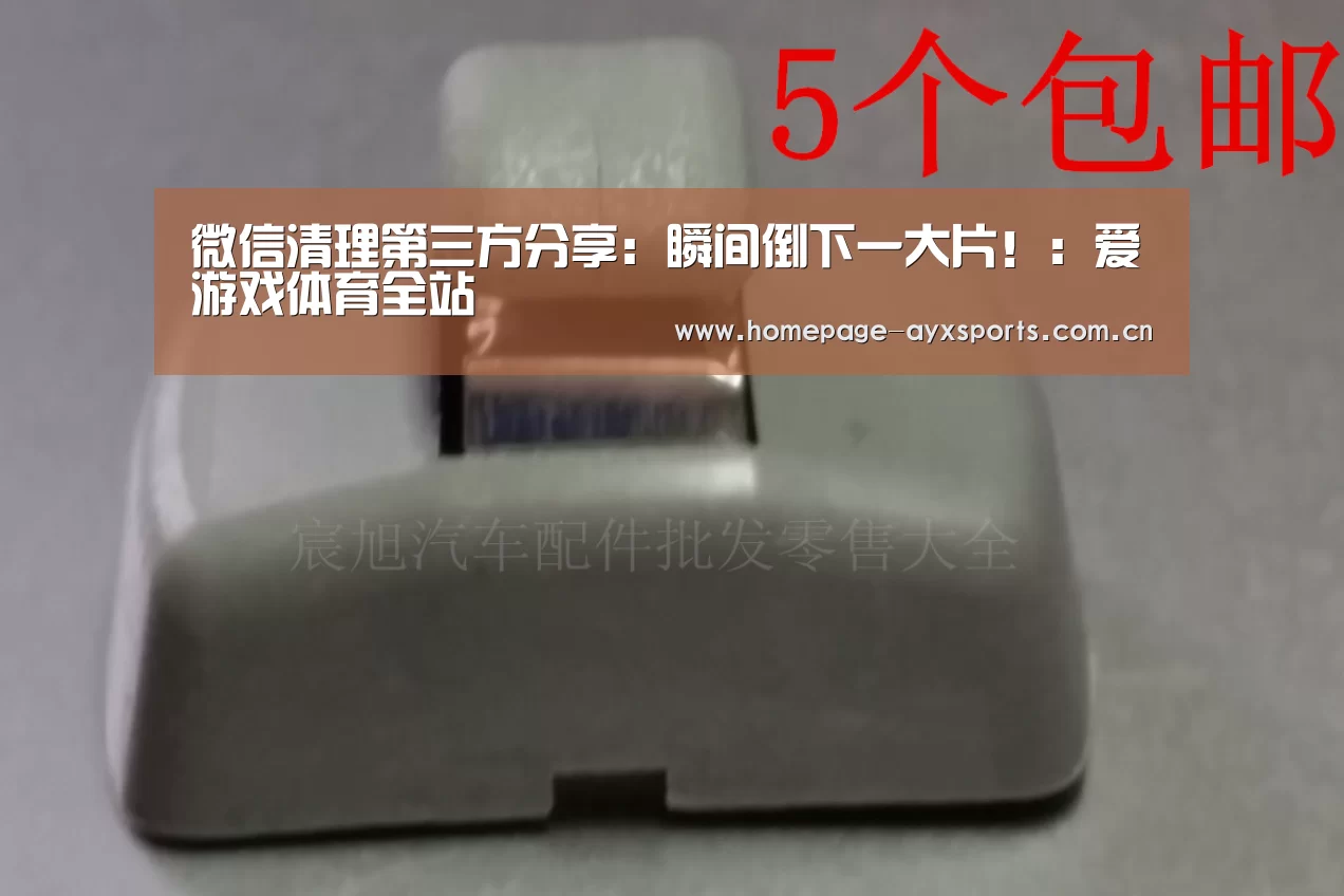 微信清理第三方分享:瞬间倒下一大片!:爱游戏体育全站(图1) 爱游戏官网