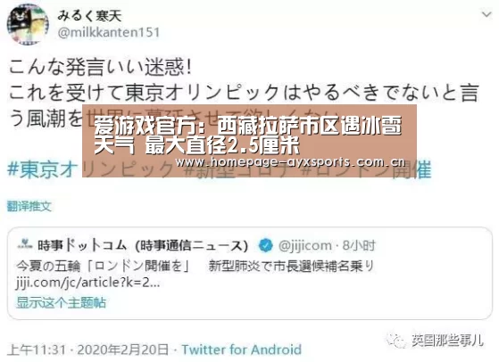 爱游戏官方:西藏拉萨市区遇冰雹天气 最大直径2.5厘米(图2) 爱游戏体育直播